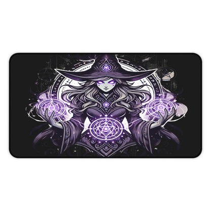 Mystic Witch Desk Mat – Enchant Your Workspace!