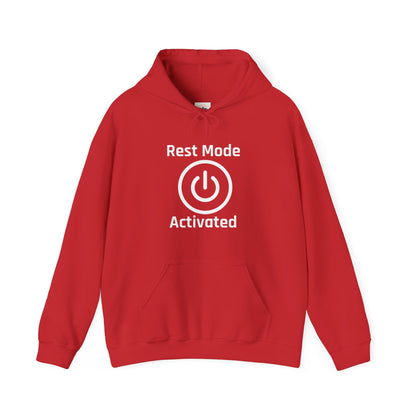 Rest Mode Activated Unisex Hoodie - Cozy Sweatshirt for Relaxation - Arctic Threadworks