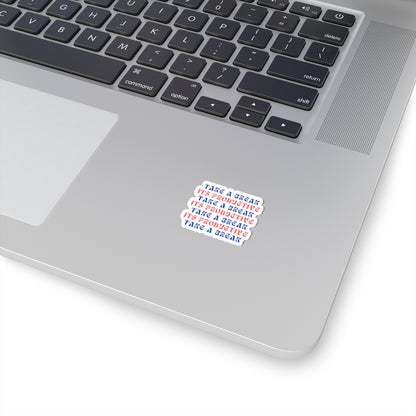 Motivational Kiss-Cut Stickers - "Take a Break" - Arctic Threadworks