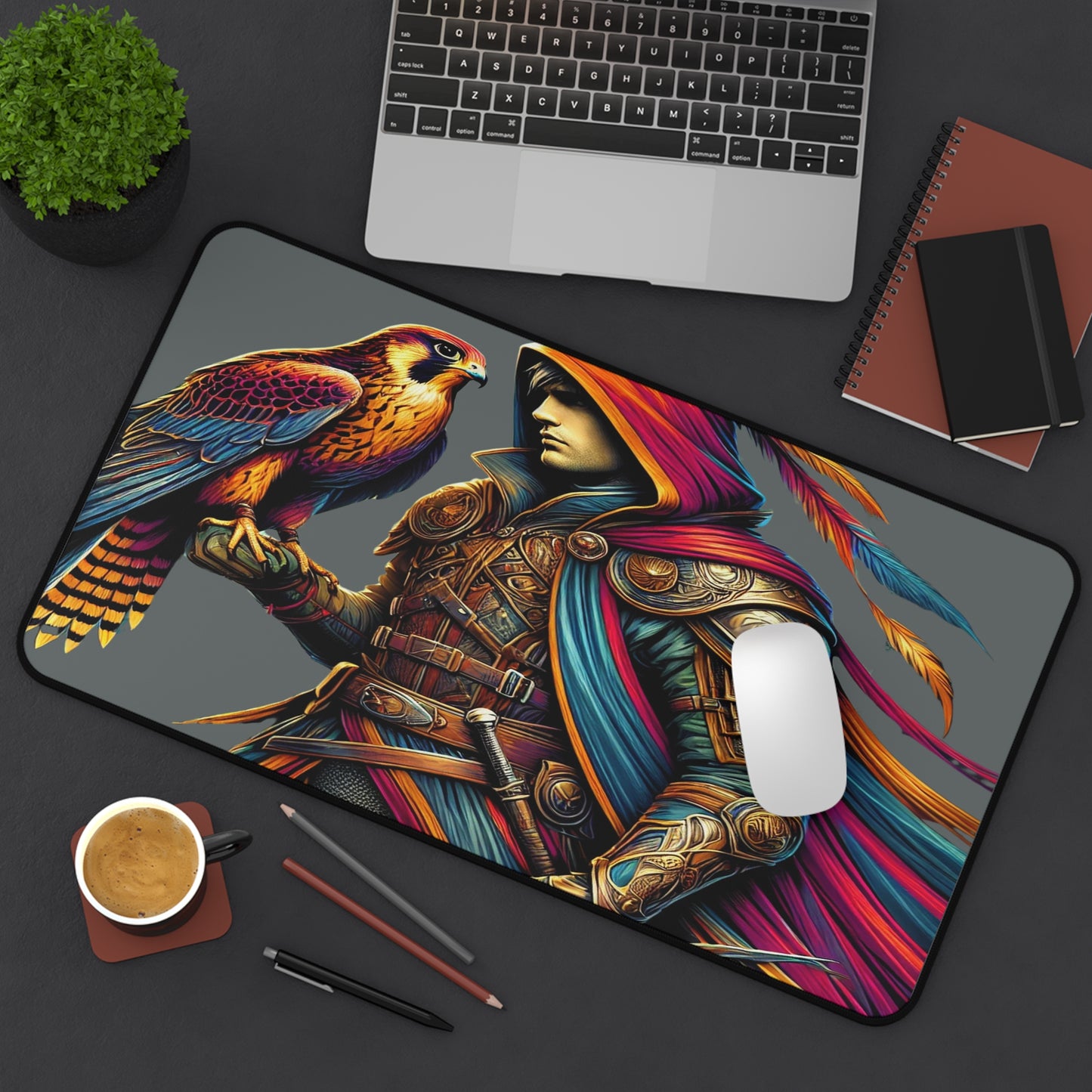 Skyborn Falconer Desk Mat – Master the Winds!