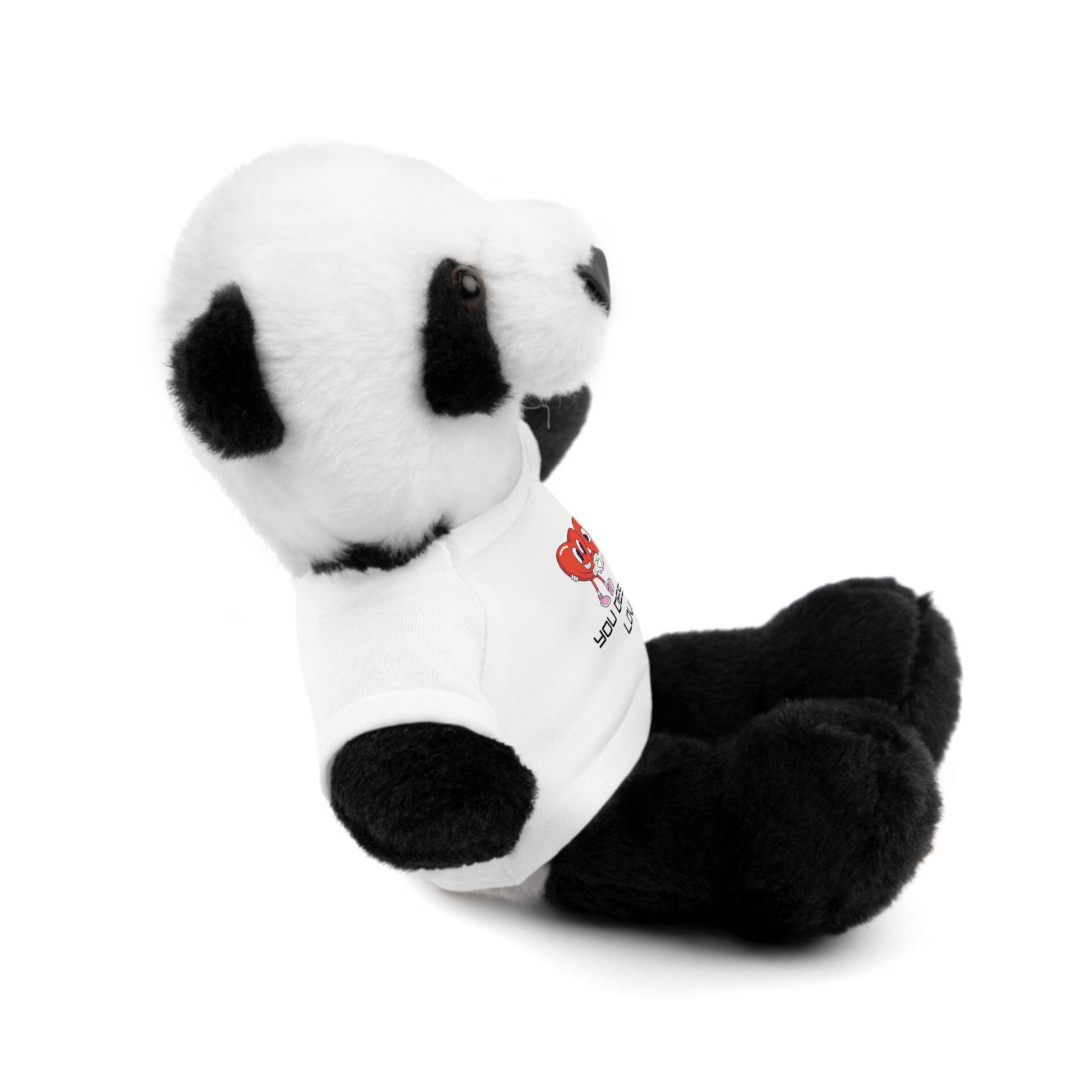 Adorable Stuffed Animals with 'You Deserve Love' Tee - Arctic Threadworks