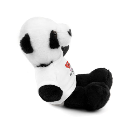 Adorable Stuffed Animals with 'You Deserve Love' Tee - Arctic Threadworks