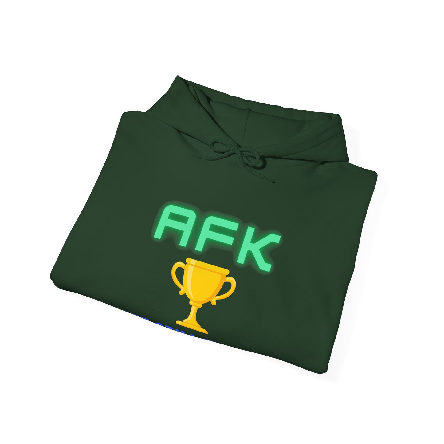 AFK But Still Winning Hoodie - Unisex Heavy Blend Sweatshirt for Gamers - Arctic Threadworks