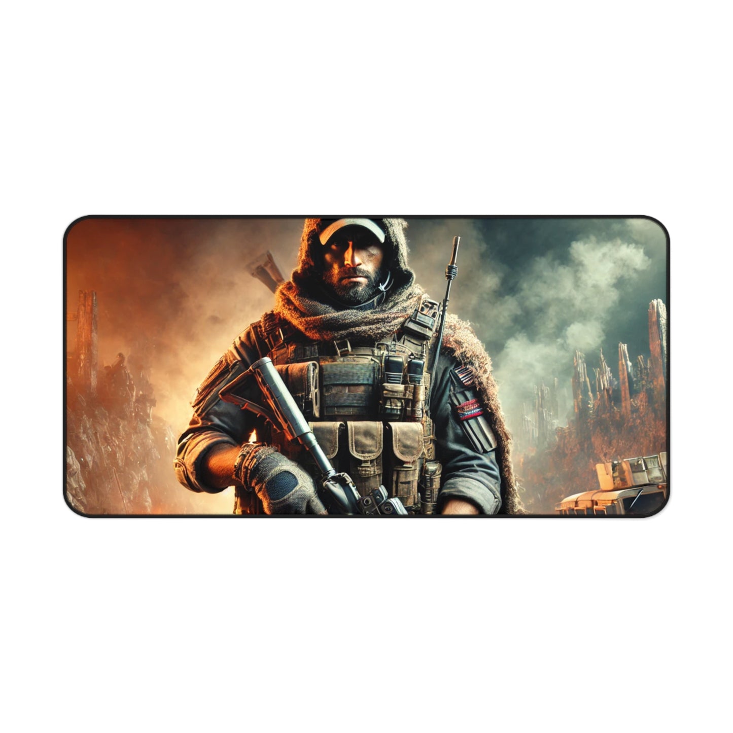 War Hero Desk Mat - Gamer Gift for Home or Office