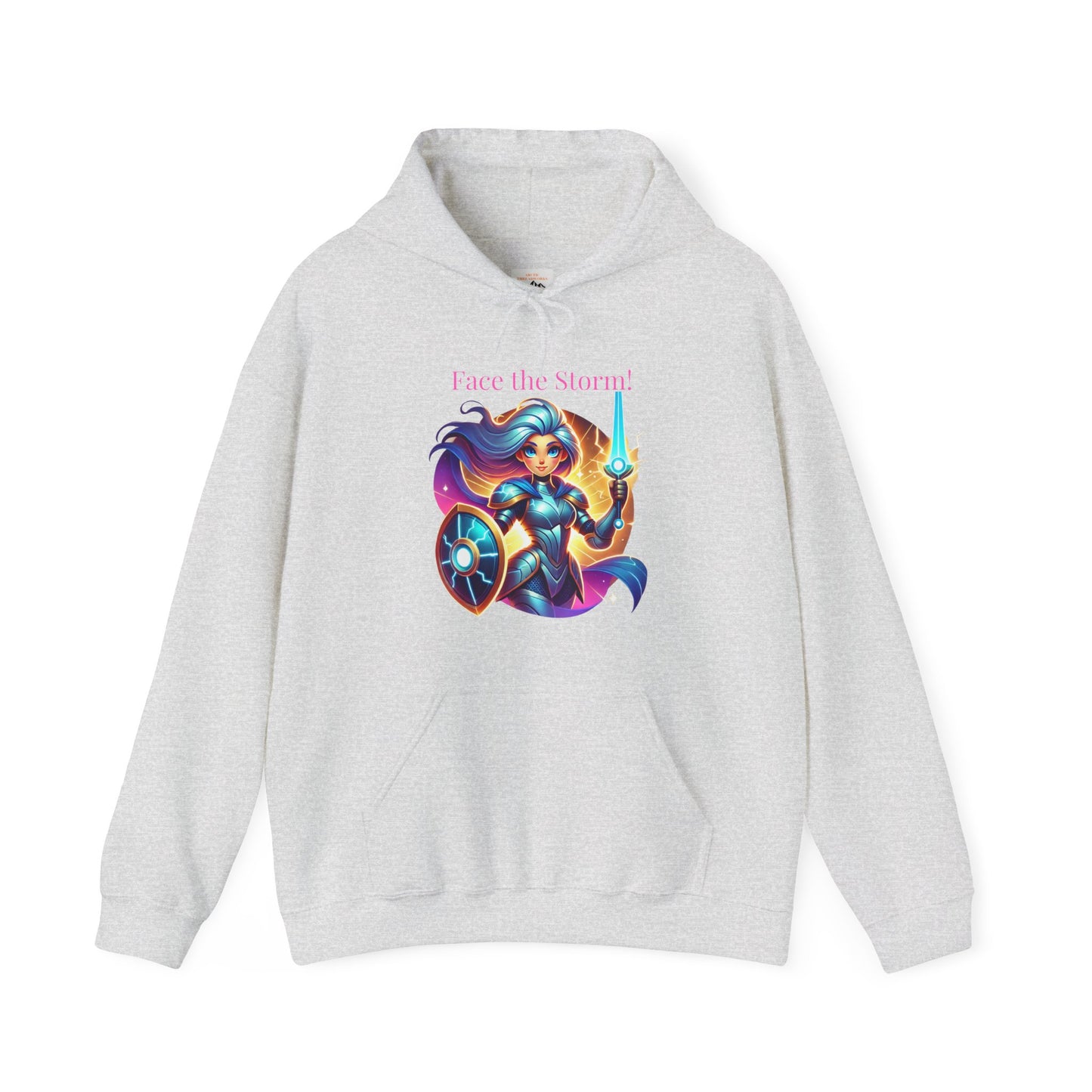 Hooded Sweatshirt - Face the Storm - Arctic Threadworks