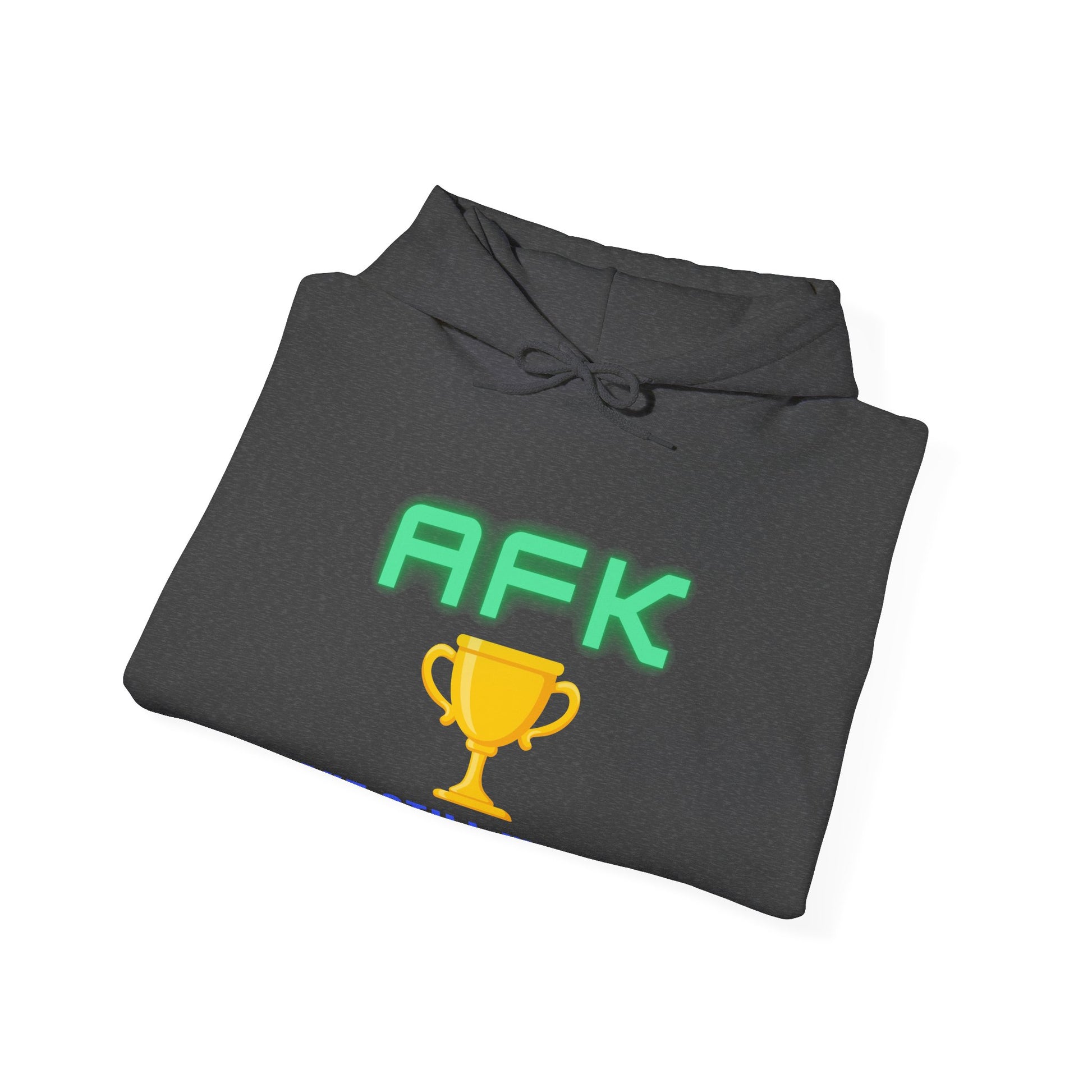 AFK But Still Winning Hoodie - Unisex Heavy Blend Sweatshirt for Gamers - Arctic Threadworks