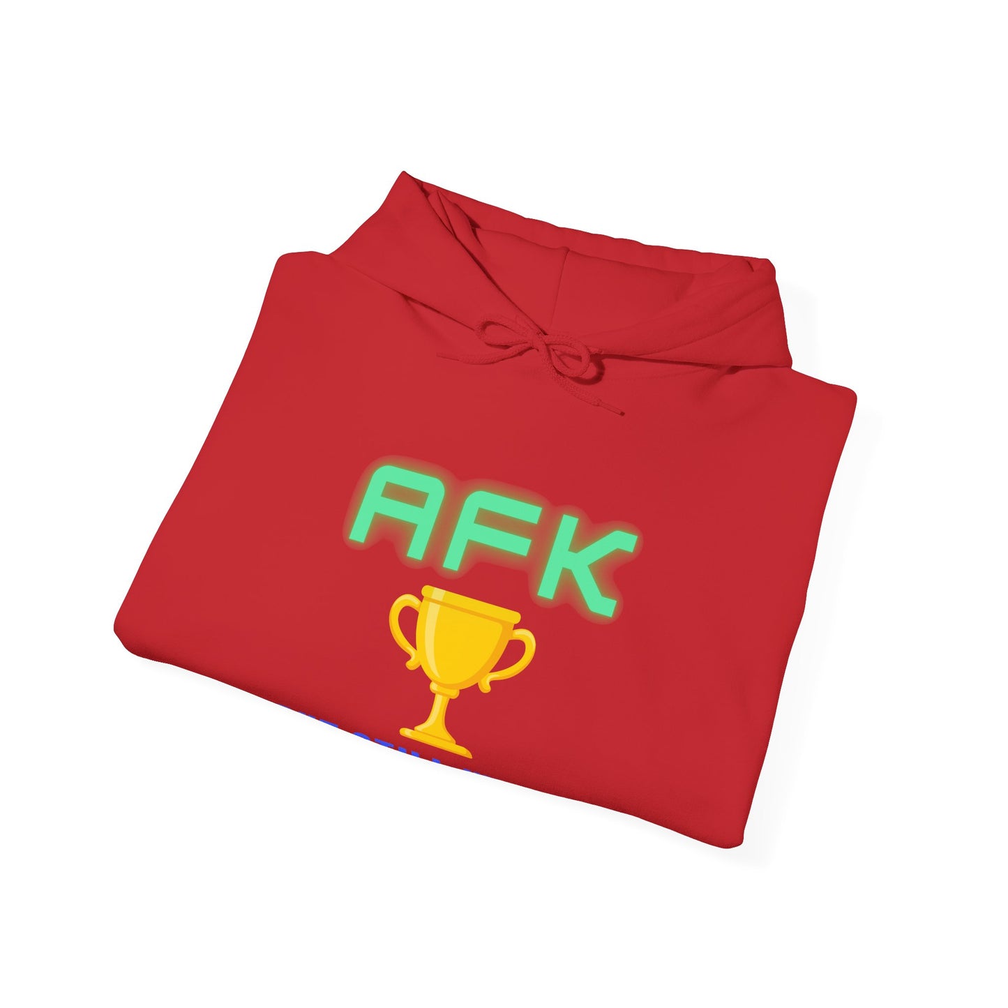 AFK But Still Winning Hoodie - Unisex Heavy Blend Sweatshirt for Gamers - Arctic Threadworks