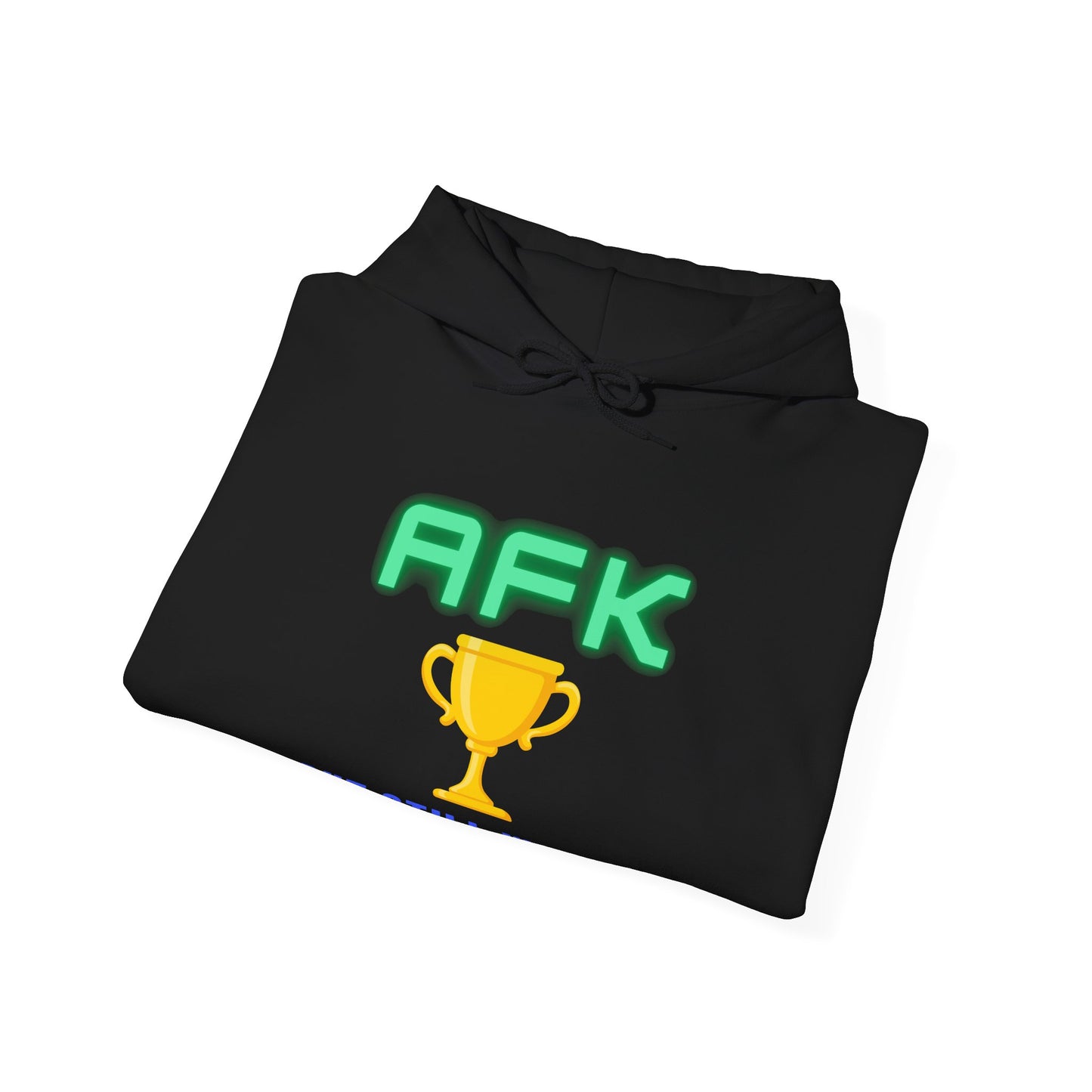 AFK But Still Winning Hoodie - Unisex Heavy Blend Sweatshirt for Gamers - Arctic Threadworks